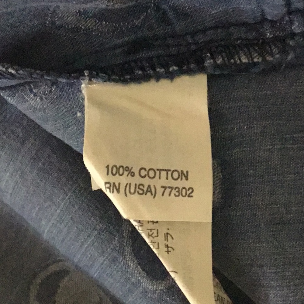 Lovely ZARA denim skirt with hearts pattern  - Picture 6 of 6